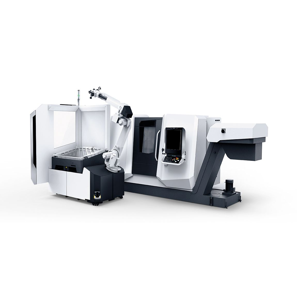 機床一拖三桁架機械手應用工藝——羞羞动漫网站成熟穩定